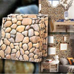 Set 10 placi model piatra