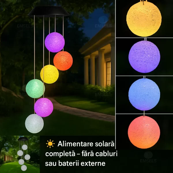lampa solara bila