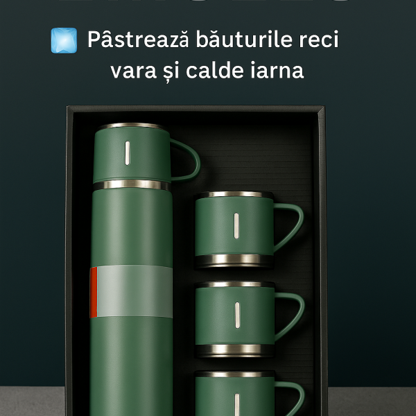 termos cu cani - UN SET